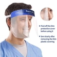 thumbnail image 5 of 10 Pack Protective Face Shields, Durable Wide Adjustable Clear Anti-Fog Splash Proof Visor NPTERBL, 5 of 5