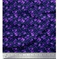 thumbnail image 1 of Soimoi Cotton Voile Fabric Floral Block Decor Fabric Printed Yard 56 Inch Wide, 1 of 5