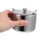 thumbnail image 4 of 1 juego de bote de azúcar de acero inoxidable con cuchara, tarro para condimentos, pimienta, cubo de caramelo, recipiente para condimentos con tapa para cocina, 4 of 5