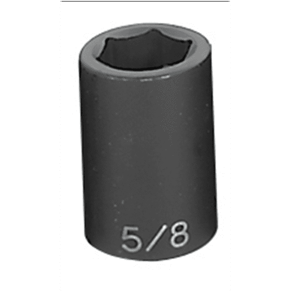 Grey Pneumatic 1/2" Drive x 5/8" Standard Socket