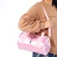 thumbnail image 5 of Bolso de ballet para niñas, bolso de hombro para danza con lentejuelas y bailarina infantil (gasa corta rosa), 5 of 9