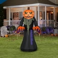 thumbnail image 4 of Airblown Inflatables Pumpkin Reaper, 4', 4 of 11