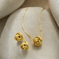 thumbnail image 6 of Ross-Simons Italian 14kt Yellow Gold Love Knot Jewelry Set: Necklace and Stud Earrings, Women's, Adult, 6 of 8