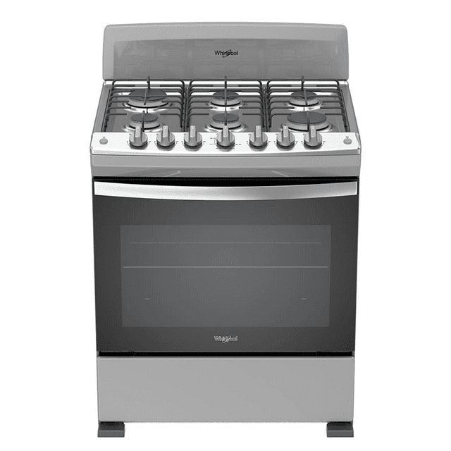 Estufa Whirlpool 30 Pulgadas Perillas Titanio WFR-3000