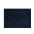 thumbnail image 4 of Mainstays 15-Piece Navy Checkered Bathroom Set – Textured Shower Curtain, Bath Rugs & Hooks, Washable Fabric, 4 of 13