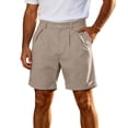 thumbnail image 5 of AnuYalue Men's Classic Fit Golf Shorts All Day Comfy Casual Shorts Lightweight Dress Travel Summer Short Pants, 5 of 9