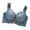 Dark Blue, variant on Women's Underwear Bra without Empty Cup Adjustable Stretch Polyester Nylon Hand Wash