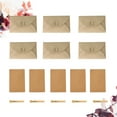 thumbnail image 1 of UPGRATOR 1 Set of Kraft Paper Envelopes for Greeting Cards Light Brown Handmade, 1 of 8