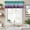 Teal Purple, variant on Hockey Sports Farmhouse Short Window Curtain Valances, Turquoise Aqua Purple Gradient Colored Rod Pocket Kitchen Valances for Living Room Bedroom Bathroom Cafe 42" x 12"
