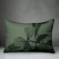 thumbnail image 3 of Creative Products Green Watercolor Plant 14x20 Indoor / Outdoor Pillow, 3 of 3