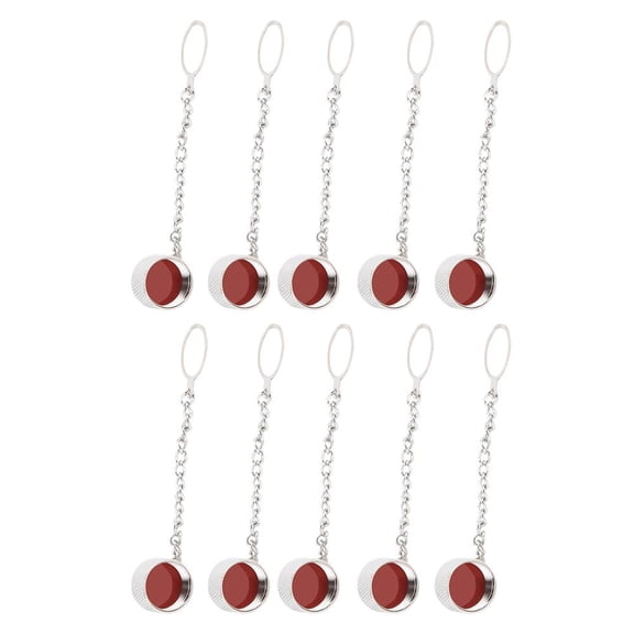 Fugacal Waterproof Cover,10Pcs SO239 Brass Accessory Waterproof Cover In High Performance For N-type Female Connector,Anti-water Cap