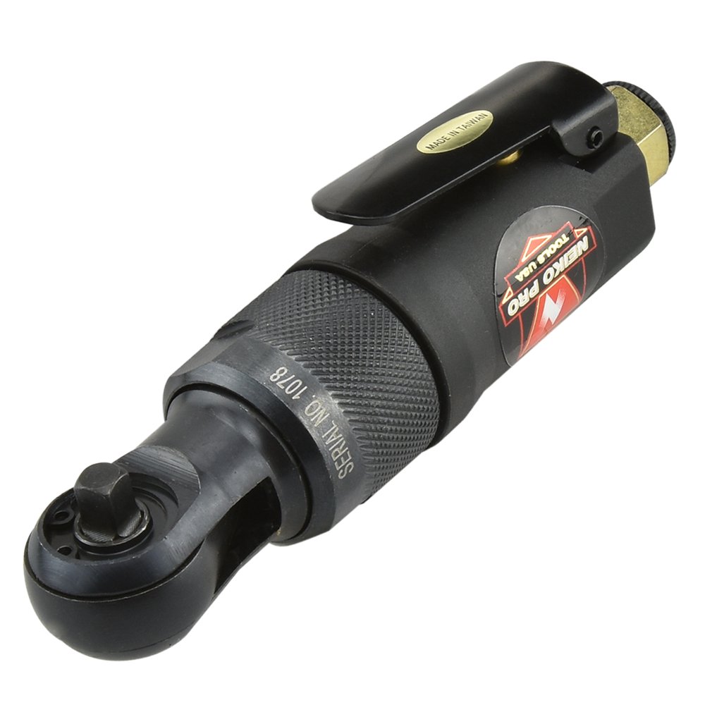Neiko 30119B 1/4Inch Drive Mini Air Ratchet 350 RPM