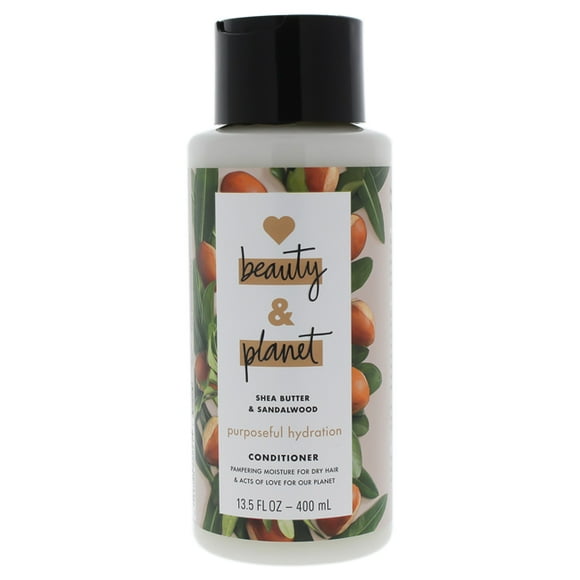 Shea Butter and Sandalwood Conditioner by Love Beauty and Planet for Unisex - 13.5 oz Conditioner