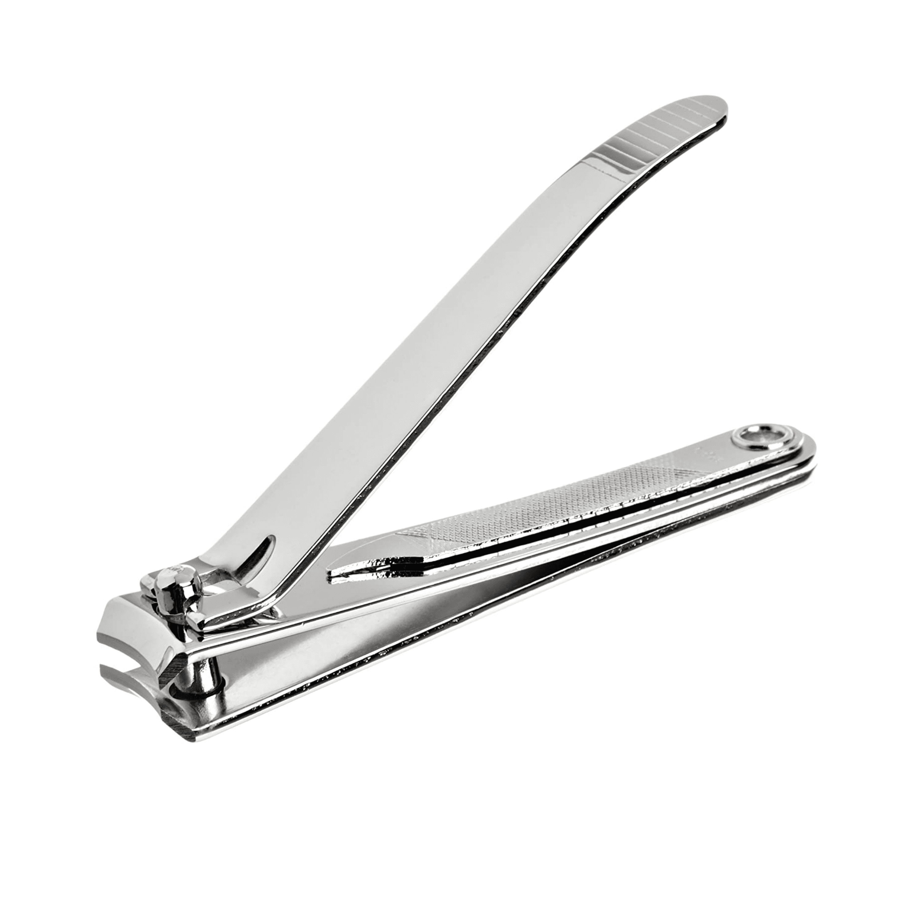 Revlon Toenail Clipper with Foldaway Nail File, Stainless Steel  Non-Corrosive Straight Blade Nail Cutter for Easy Trimming and Grooming, 1  Count 