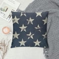 thumbnail image 2 of Qinduosi th of Pillow Covers Set of , Blue Independence Day Decorative Outdoor Throw Pillows Patriotic Cushion Pillow Covers for Sofa Summer Outdoor Decor, 2 of 5
