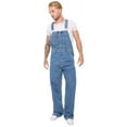 thumbnail image 5 of Men’s Triple-Stitched Denim Bib Overalls – Adjustable Workwear for Engineers, Painters & Casual Use | Durable & Comfortable Light Blue 36X30, 5 of 7