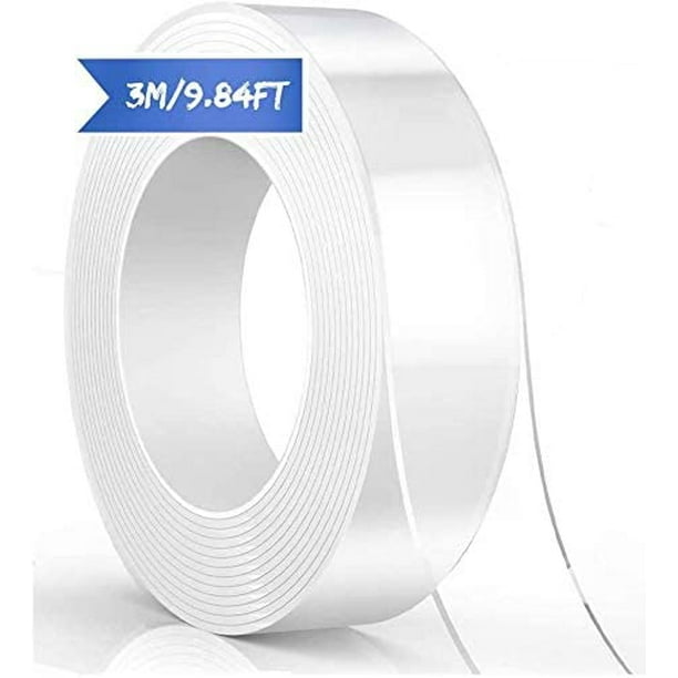 Double Sided Tape Heavy Duty 9 84ft 3m Nano Double Sided Tape Removable Mounting Tape Adhesive Grip Washable Strong Sticky Wall Tape Strips Transparent Tape Poster Carpet Tape Walmart Com Walmart Com Double Sided Tape Heavy Duty 9 84ft 3m Nano Double Sided Tape Removable Mounting Tape Adhesive Grip Washable Strong Sticky Wall Tape Strips Transparent Tape Poster Carpet Tape Walmart Com Walmart Com