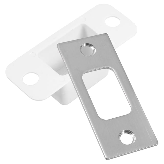 unbranded 1Jgo Para Y Pestillo En Metal Resistente Para Puertas Interiores Color Plata