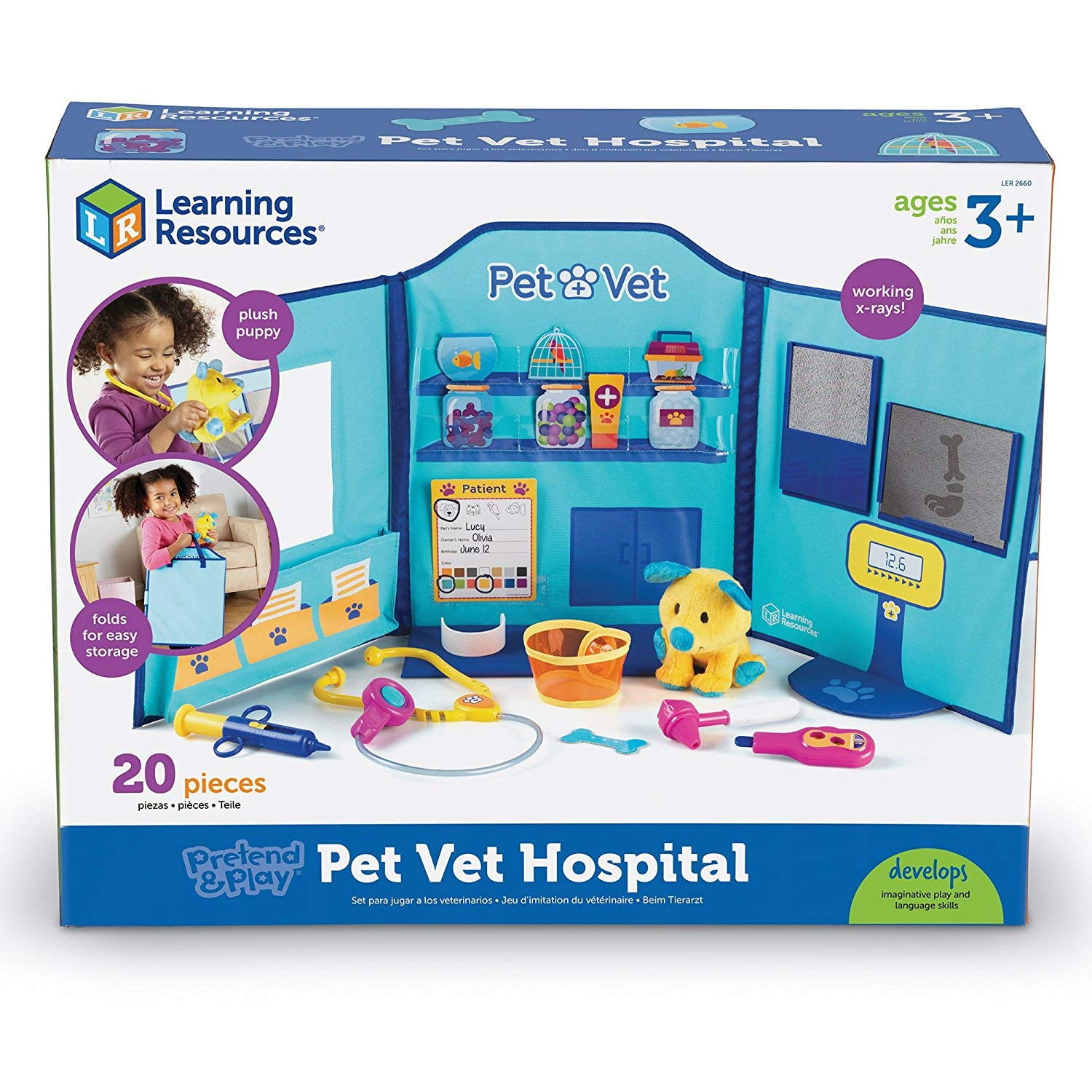 children's play vet set