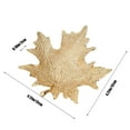 thumbnail image 2 of HengDidi Maple Leaf Alloy Tray Decor - Versatile Home Accessory for Jewelry Fruit Display Storage Thanksgiving Table Centerpiece with Stunning Finish, 2 of 6