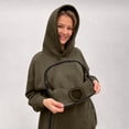 thumbnail image 5 of Womens Pet Carrier Sweater Cat Dog Pouch Hoodies Animal Holder Long Sleeve Hood Sweatshirt | Lightweight Shirt, for Pet Lovers Home Park Walking Short Trips, 5 of 7