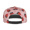 thumbnail image 3 of Uemuo Strawberries Pattern Women's Baseball Cap,Straight Brim Hat,Golf Dad Hat,Travel Hat,Sun Protection Cap,Everyday Accessory, 3 of 9