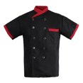 thumbnail image 2 of Chaqueta de 2 piezas Chaqueta de panadero de de catering Botones Chaqueta para proteger de che jinwen Uniforme de chaqueta de chef, 2 of 8