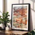 thumbnail image 4 of Bryce Canyon - Utah Photography Desert Landscape Nature Scenic Wilderness Travel Poster Waves Black Framed Wall Art Print 24 x 36 inches, 4 of 8