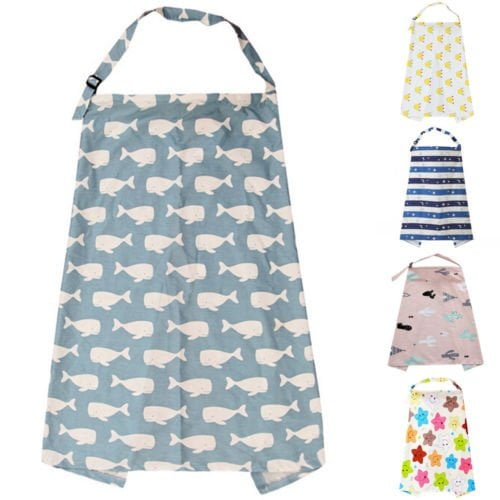Nursing Cover Breastfeeding Scarf Baby Nursing Scarf Cover Up Apron for Mum Breastfeeding Cover Baby Car Seat Covers, Infant Stroller Cover, Carseat Canopy for Girls and Boys