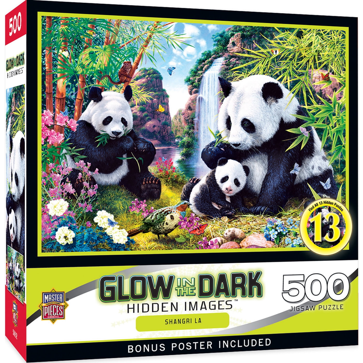 MasterPieces, Jigsaw Puzzle, 550 Pieces, Glow in the Dark
