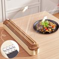 thumbnail image 1 of Antqov Plastic Wrap Cutter Household Adjustable Wall Magnetic Storage Box Kitchen Refrigerator Food Plastic Wrap Cutter, Wrap Cutter, 1 of 8
