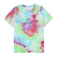thumbnail image 5 of Ashirexll T-Shirts pour Filles à Manches Courtes Imprimés Col Rond Demi-Manches Haut pour Enfants Décontracté Polyvalent, 5 of 5