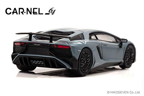CARNEL 1/64 Lamborghini Aventador SV Gray Finished product