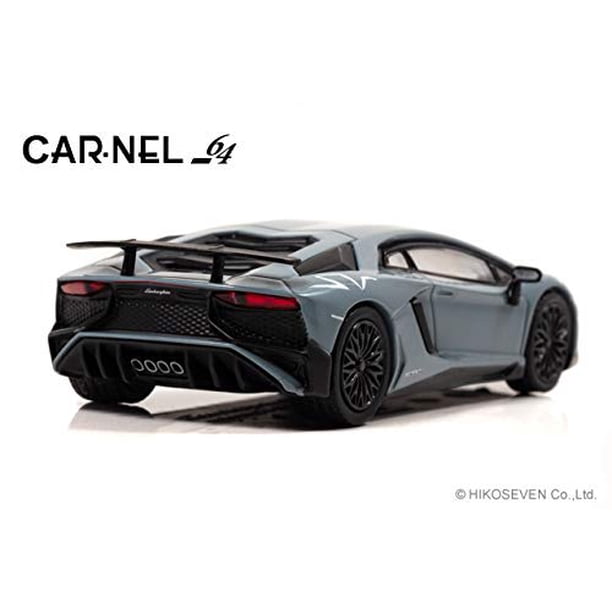 ミニカー CARNEL 1/64 Lamborghini Aventador sv CARNEL 1/64 Lamborghini Aventador SV Gray Finished product