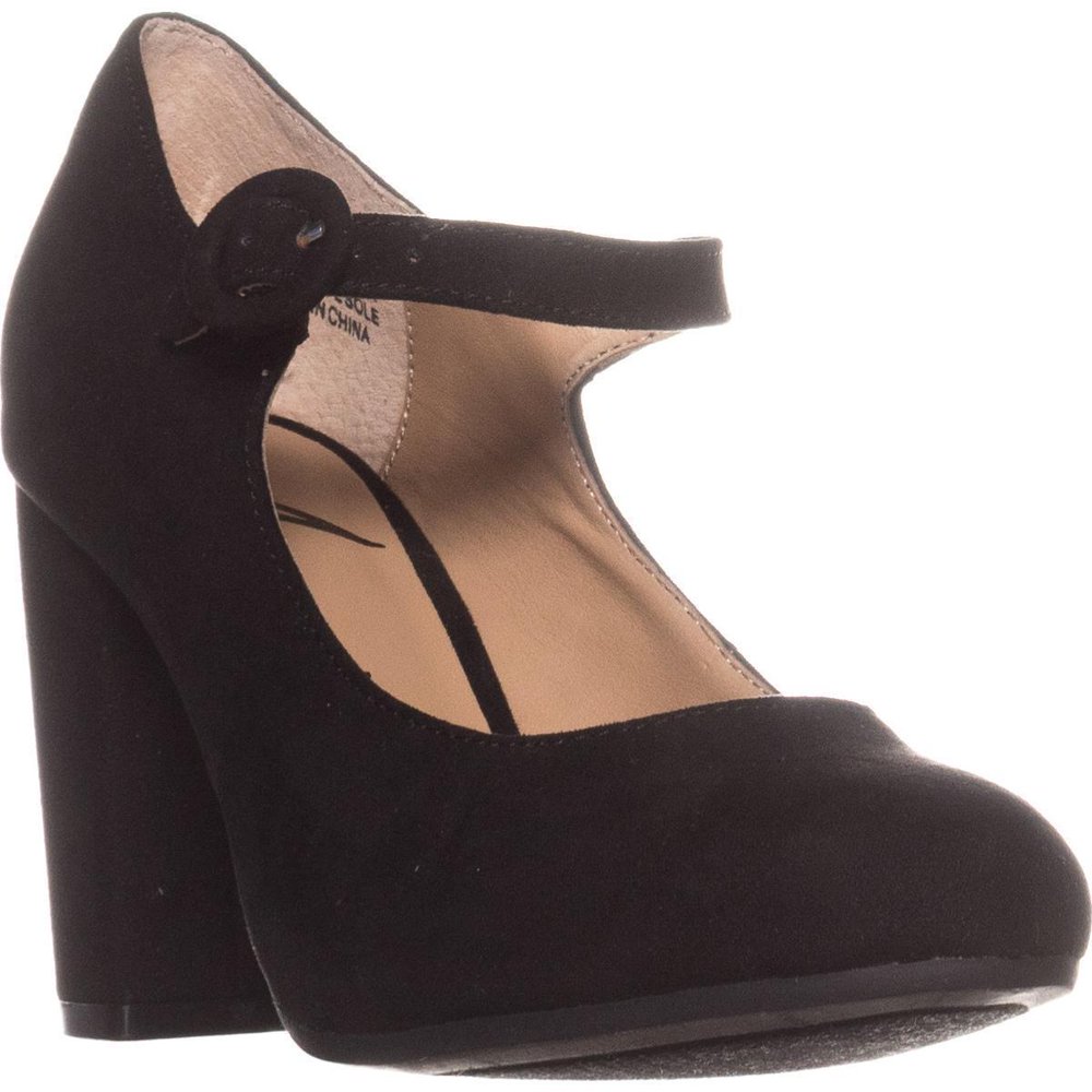 thick heel mary jane