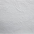 thumbnail image 5 of Greenland Home Fashion Paisley Quilted Bed Skirt 18" - King 78x80", White, 5 of 5