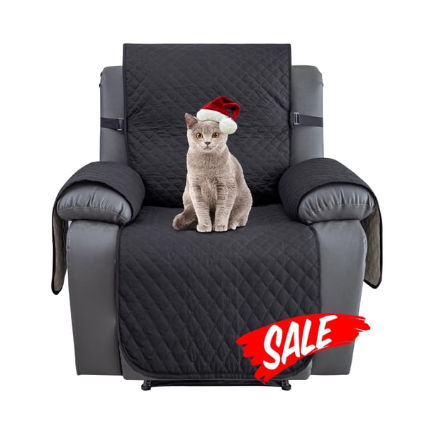 Funda para Sillón Reclinable XINEAGE Impermeable Antideslizante Acolchada Negra