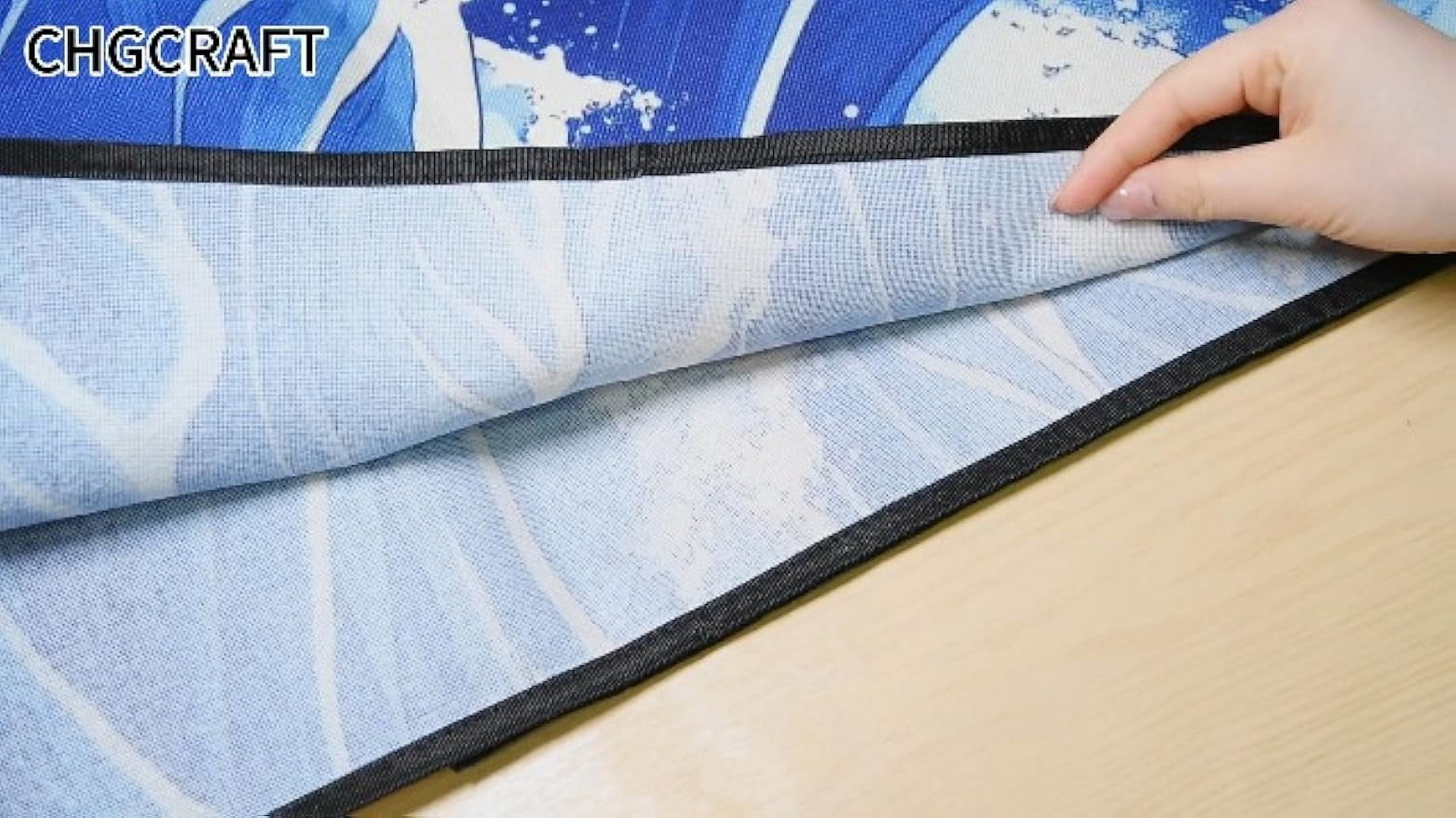 1 pc style Polyester Door Curtain with Plastic Ring Colorful Stripe 2000x1000mm
