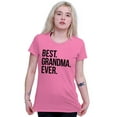 thumbnail image 2 of Best Grandma Ever Nanna Gigi Nan Cute Womens Slim Fit Graphic Tee Brisco Brands S, 2 of 4