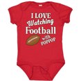 thumbnail image 3 of Inktastic Poppop Football Watching Grandson Boys or Girls Baby Bodysuit, 3 of 5