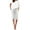 White, variant on TrendOFT Summer Shorts For Women Casual Solid Color Linen Drawstring High Waist Lightweight Elastic Plus Size With Button Pockets Comfort Style Lounge Shorts Women Athletic Shorts Black XXXXL