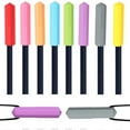 thumbnail image 3 of Sensory Chewable Pencil Toppers for Oral Motor Needs and Focus Assistance in Classroom or Home Use, 3 of 3