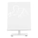 thumbnail image 1 of Soporte Para Teléfono De Mesa, Soporte Para Teléfono De Forma única De Alta Dureza Con Alfombrilla Antideslizante Para Teléfonos Móviles, Tabletas Y Computadoras Cergrey Blanco, 1 of 8