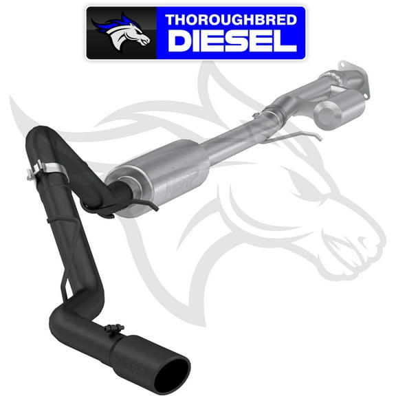 MBRP 3" Exhaust for 19-24 Chevy Silverado GMC Sierra 1500 2.7L S5019BLK Black