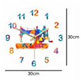 thumbnail image 2 of MáQuina de Coser, ImpresióN ArtíStica de Acuarela, Reloj de Pared una Medida, Sala de Costura, DecoracióN Silenciosa, Reloj de Pared, Regalo una Medida, 2 of 7