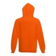 thumbnail image 4 of Hoodies for Men Rain Jacket Men Retro Long Sleeve Hoodie Hooded Sweatshirt Tops Jacket Coat Outwear Rain Coat Jackets for Men Orange Polyester M, 4 of 4