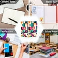 thumbnail image 6 of FORMRS 1-Subject Spiral Notebook 8" x 5" College Ruled 60 Refillable Sheet A5 Hard Cover, Pink Geometric, 6 of 7