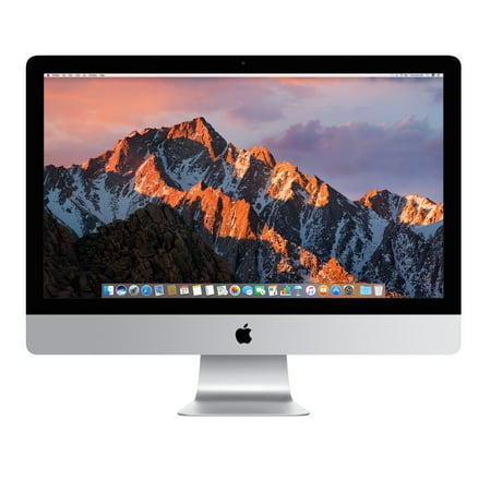 Apple MNED2LL/A 27-inch iMac Retina 5K Display, 3.8GHz Intel Core i5 Quad Core, 8GB RAM, 2TB Fusion Drive, Silver (Refurbished)