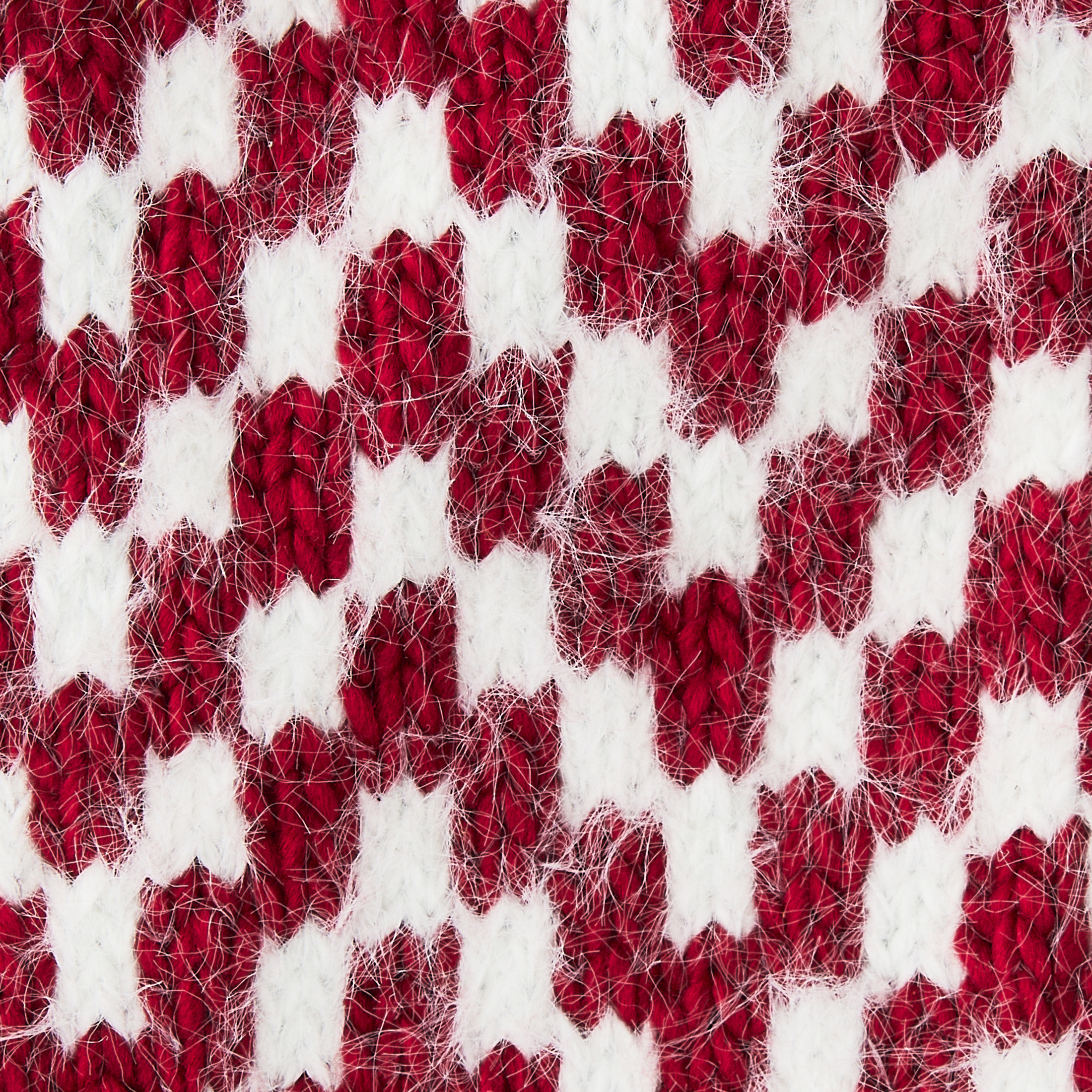 Chevron Christmas Stocking, Red and White, 20", by Holiday Time