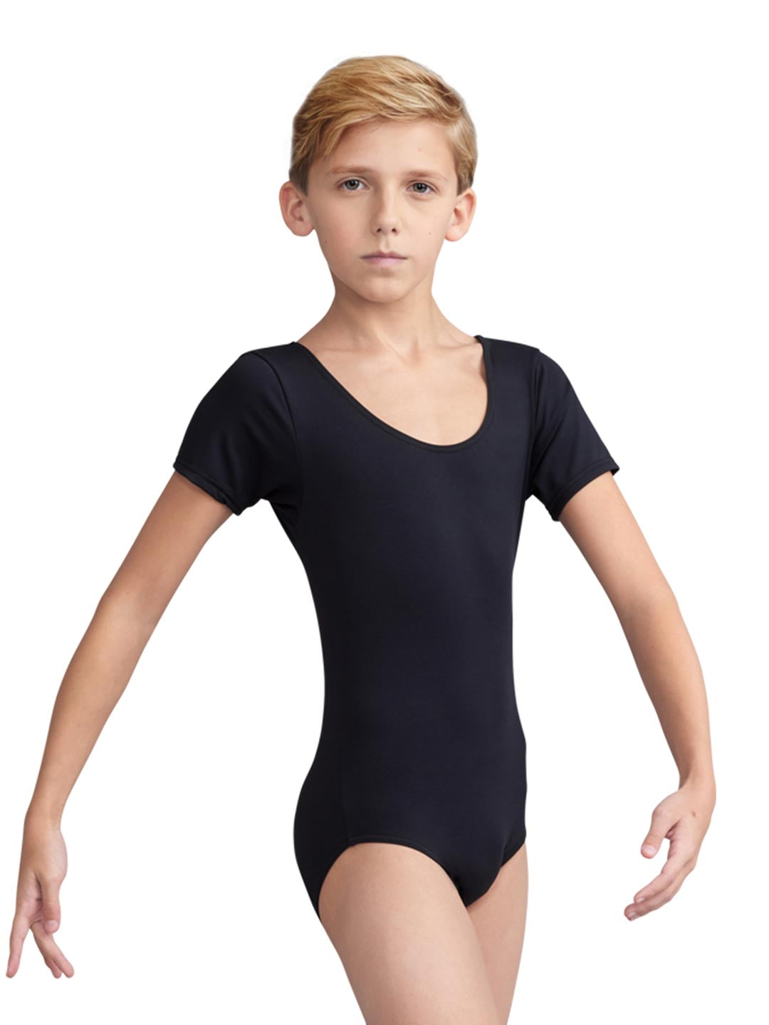 Capezio Short Sleeve Leotard Boys